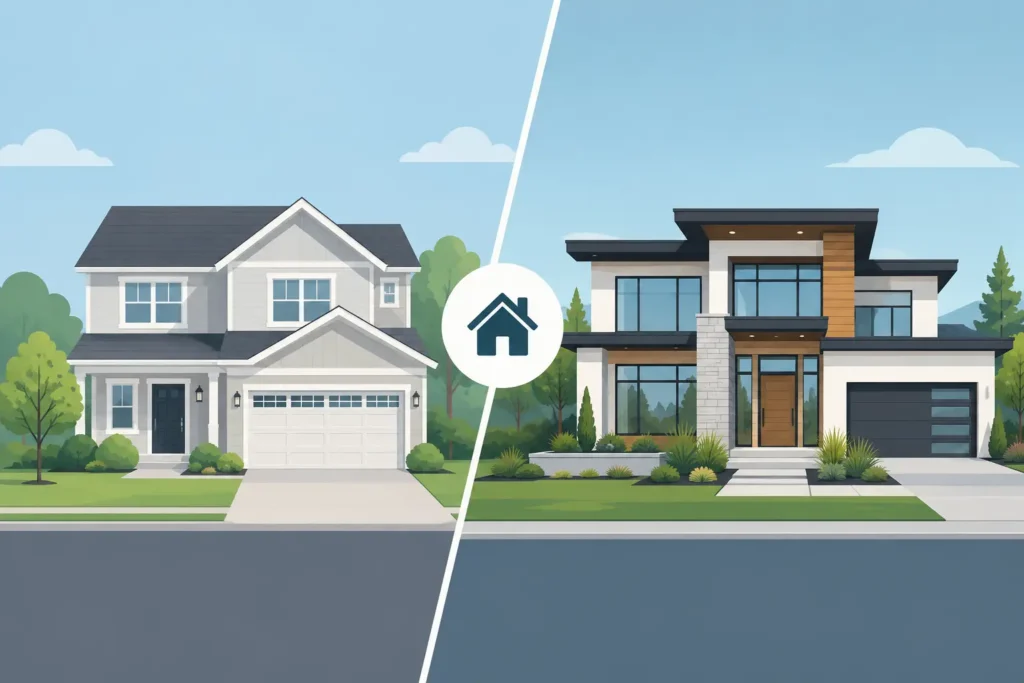 Project Homes Versus Custom Homes Compared