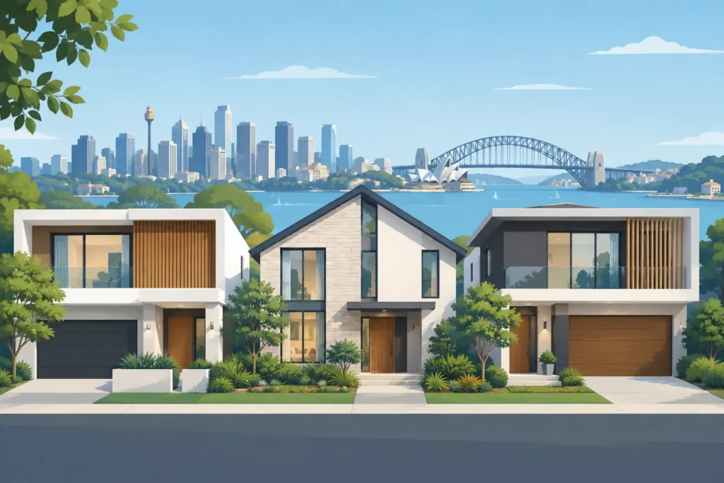 Best Facades for New Homes Across Sydney