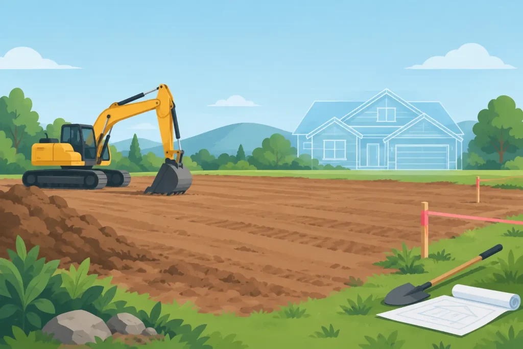 How to Prepare Vacant Land for Your New Home
