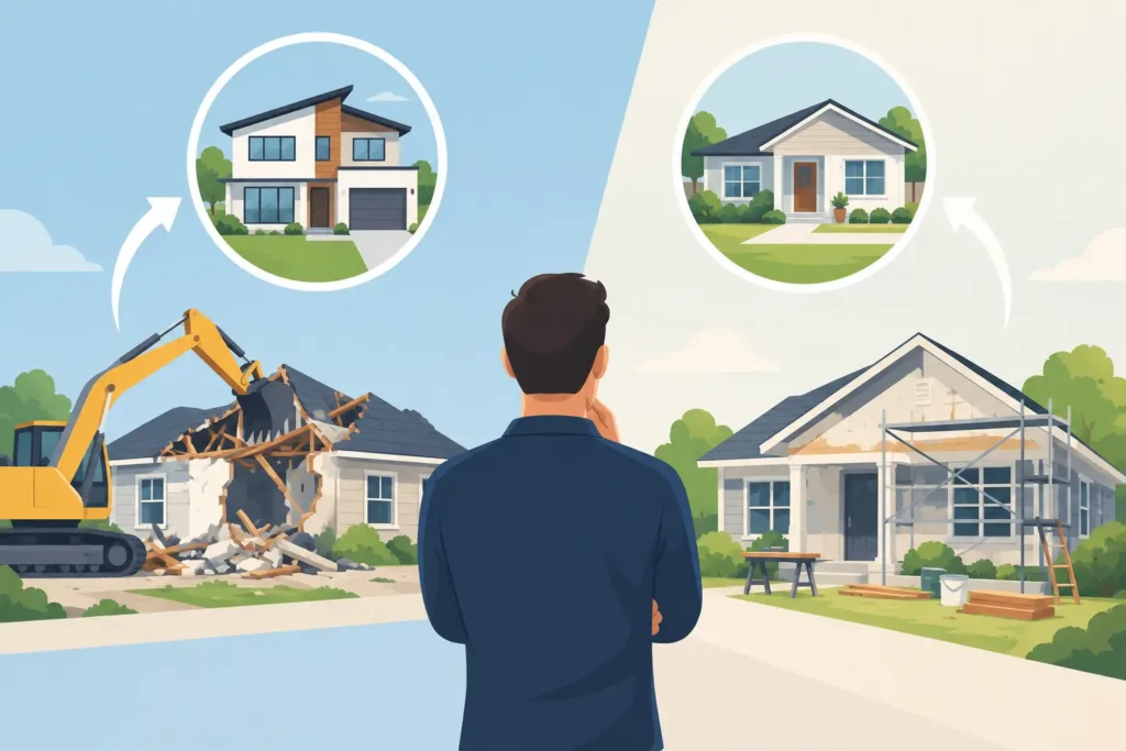 Knockdown Rebuild Versus Renovation: Which Fits?